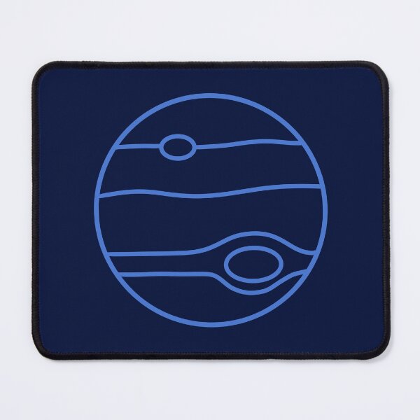 Item preview, Simple Colored Neptune Icon designed and sold by anne-dromeda.