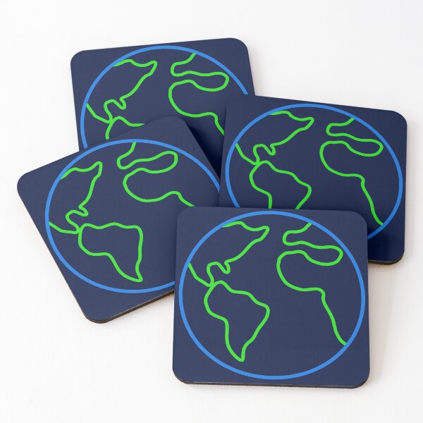 Item preview, Simple Colored Earth Icon designed and sold by anne-dromeda.