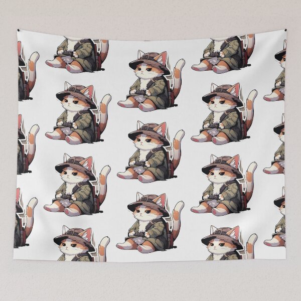 Item preview, Serious Cat designed and sold by onlyrelax.