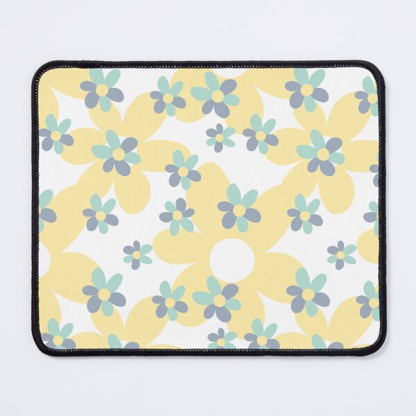 Item preview, Abstract summer pattern with flower with yellow background designed and sold by CPP-Design.