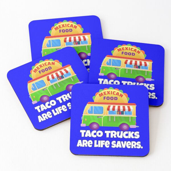 Item preview, Hilarious Funny Taco Lover Taco Trucks Are Life Savers designed and sold by fantasticdesign.