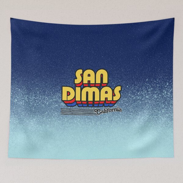 Item preview, San Dimas, California | Retro Stripes designed and sold by retroready.