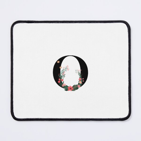 Item preview,  Monogram O, Letter O, Initial O, Alphabet Design Illustration, Floral O Sticker, Colourful monogram, Botanical monogram O sticker designed and sold by Work life.