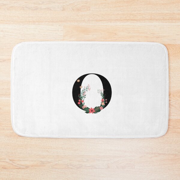 Item preview,  Monogram O, Letter O, Initial O, Alphabet Design Illustration, Floral O Sticker, Colourful monogram, Botanical monogram O sticker designed and sold by Work life.