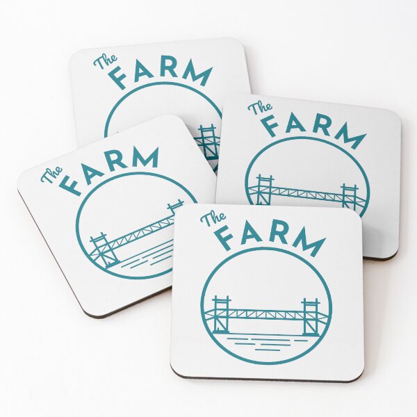 Item preview, The Farm - Bay Farm, Alameda, California - Dolphin Teal designed and sold by statico.