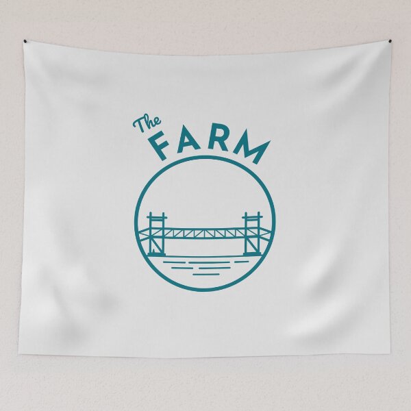 Item preview, The Farm - Bay Farm, Alameda, California - Dolphin Teal designed and sold by statico.