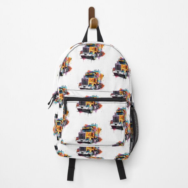 Item preview, Semi | Automobile Watercolor | Truck | Bold Colors designed and sold by mwinter2205.