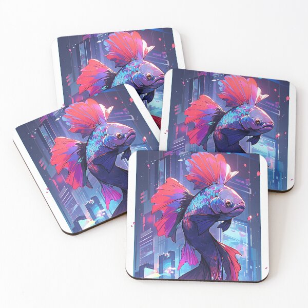Item preview, A neon colorful Betta Fish designed and sold by Basilix.
