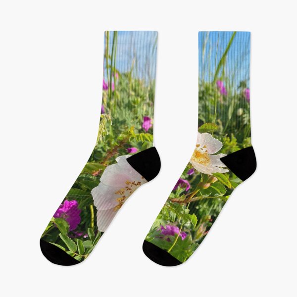 Item preview, English Wild Flowers in the Sand Dunes designed and sold by Violaman.