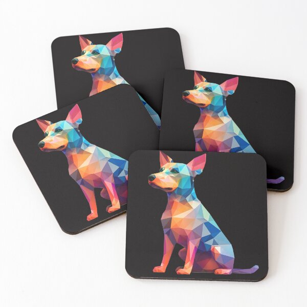 Item preview, Shapes and Colors: Minimalist Geometric Adorable Small Dog designed and sold by CosmicCaravan.
