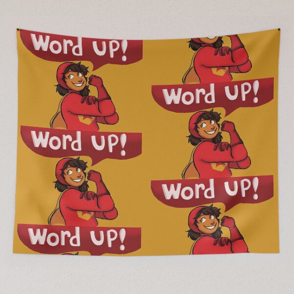 Item preview, Word up! designed and sold by pooopeemarket.