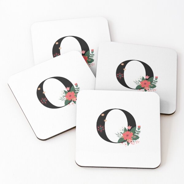 Item preview,  Monogram O, Letter O, Initial O, Alphabet Design Illustration, Floral O Sticker, Colourful monogram, Botanical monogram O sticker designed and sold by Work life.