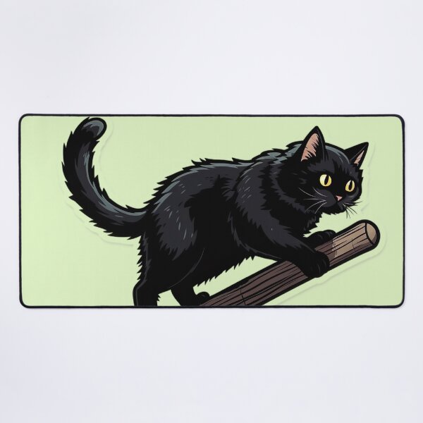 Item preview, Сat Climbing A Fence designed and sold by EVA4designs.
