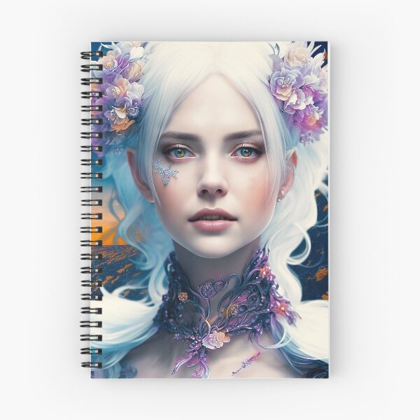Item preview, A woman with platinum hair designed and sold by ElliOzy.