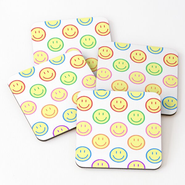 Item preview, Multicolored Smiley Face designed and sold by TD Collective.
