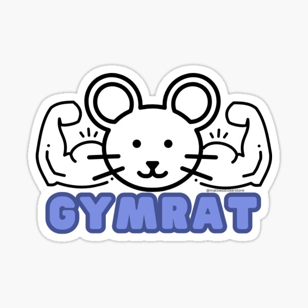 Gymrat definition Sticker by Renzko