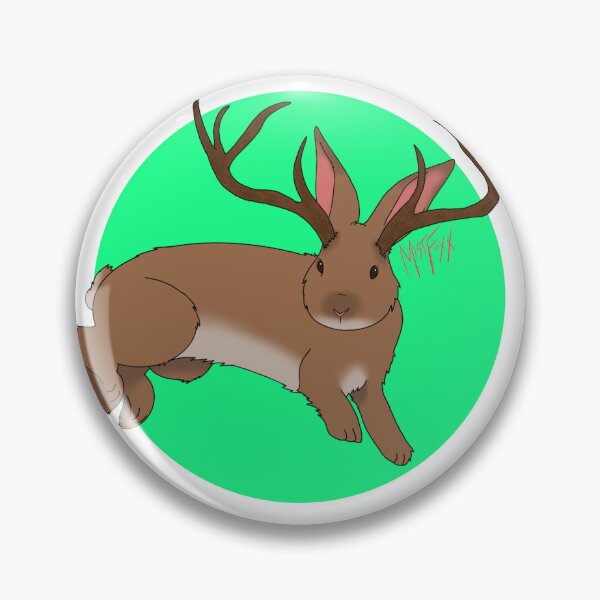 Item preview, Jumping Jackalope  designed and sold by MistFoxxArt.