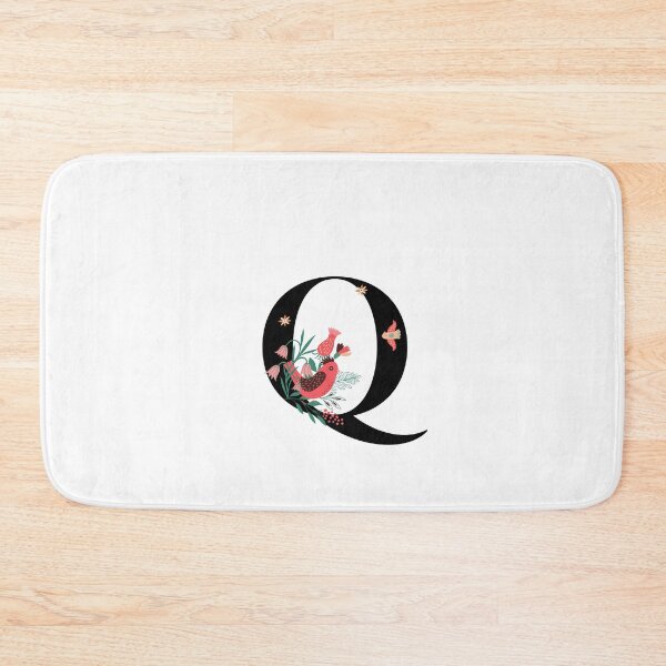 Item preview, Monogram Q, Letter Q, Initial Q, Alphabet Design Illustration, Floral Q Sticker, Colourful monogram, Botanical monogram Q sticker designed and sold by Work life.