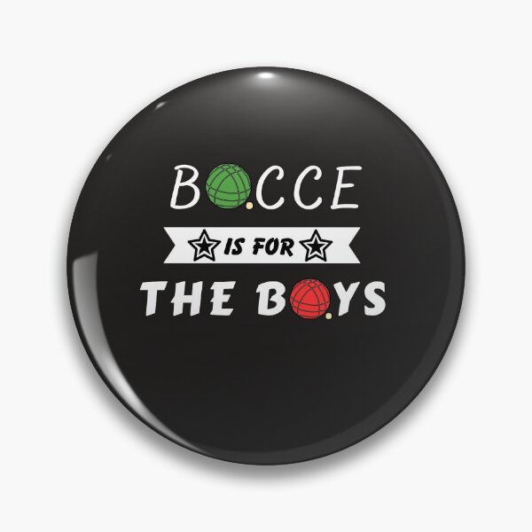 Item preview, Bocce Is For The Boys Bocce Ball designed and sold by CKHorizonDesign.