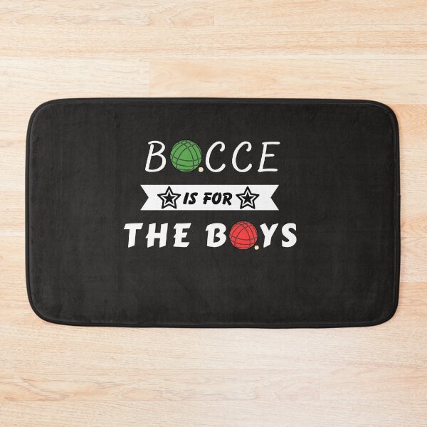 Item preview, Bocce Is For The Boys Bocce Ball designed and sold by CKHorizonDesign.