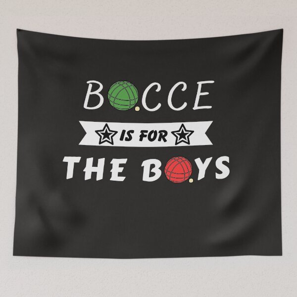 Item preview, Bocce Is For The Boys Bocce Ball designed and sold by CKHorizonDesign.