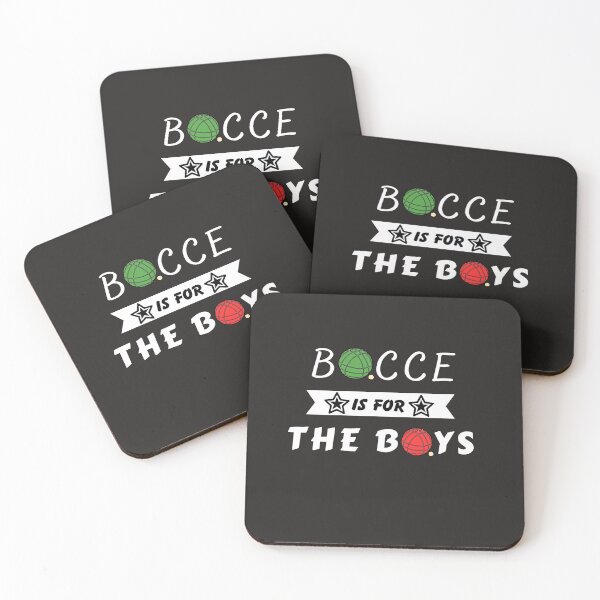 Item preview, Bocce Is For The Boys Bocce Ball designed and sold by CKHorizonDesign.
