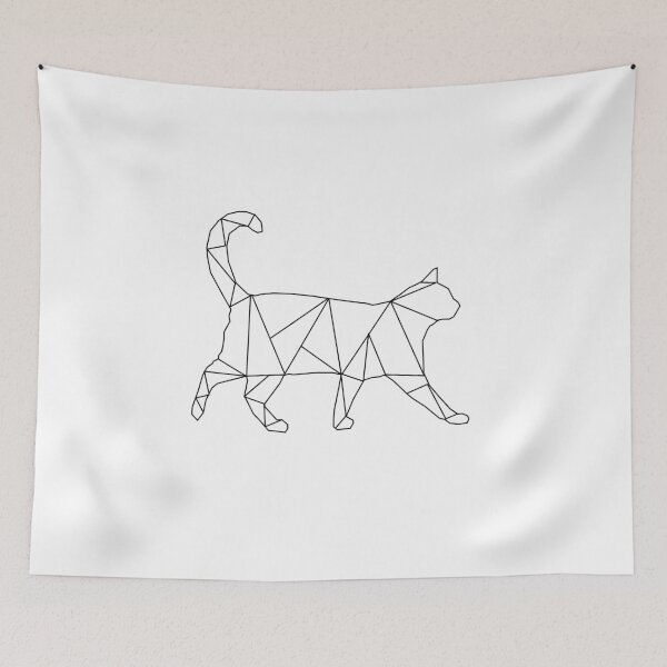 Item preview, Geometric cat designed and sold by Watersolution.