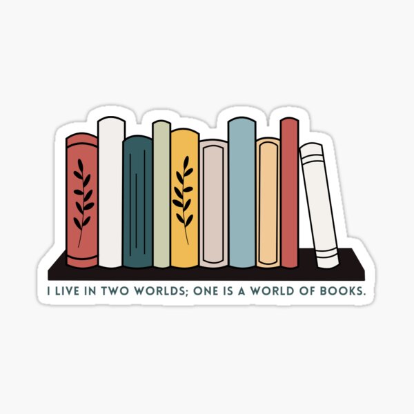 A World of Books Sticker