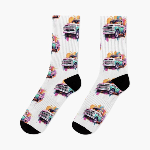 Item preview, Old Truck | Automobile Watercolor | Truck | Bold Colors  designed and sold by mwinter2205.