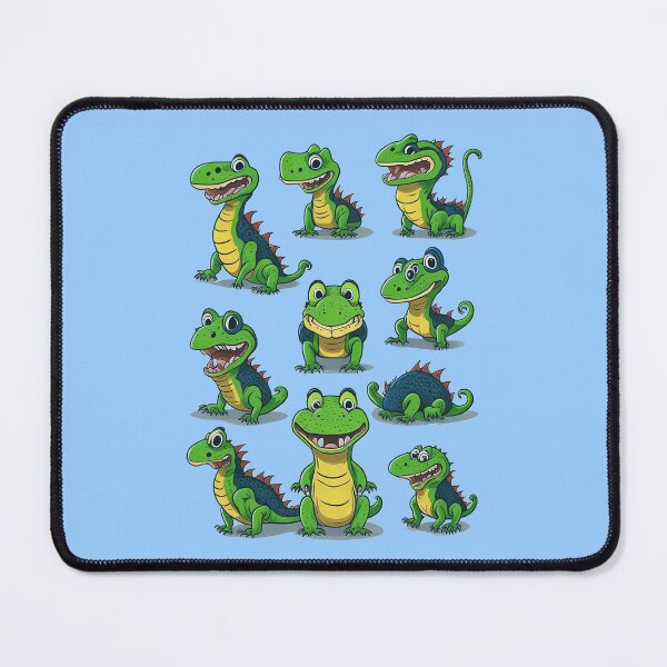 Item preview, Goofball Reptiles - Playful and Colorful Reptile Art Collection designed and sold by kanjxtan.