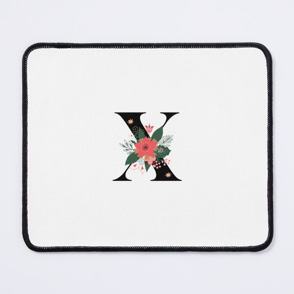 Item preview, Monogram X, Letter X, Initial X, Alphabet Design Illustration, Floral X Sticker, Colourful monogram, Botanical monogram X sticker designed and sold by Work life.