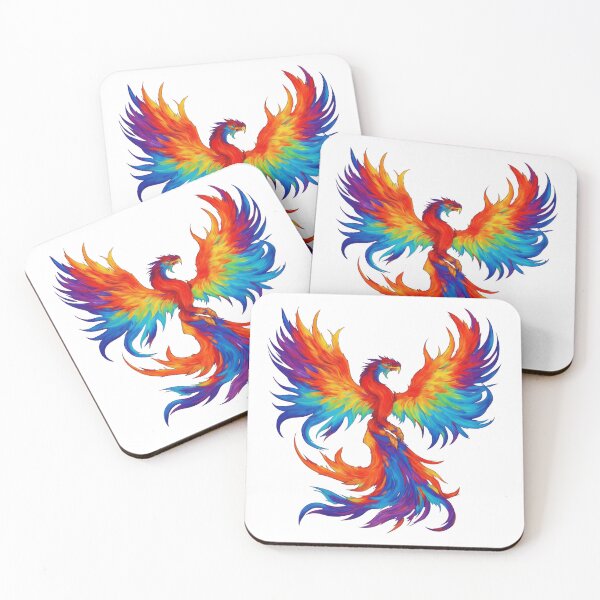 Item preview,  rainbow phoenix designed and sold by jkrphoto.