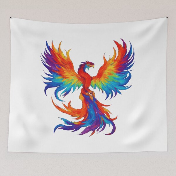 Item preview,  rainbow phoenix designed and sold by jkrphoto.