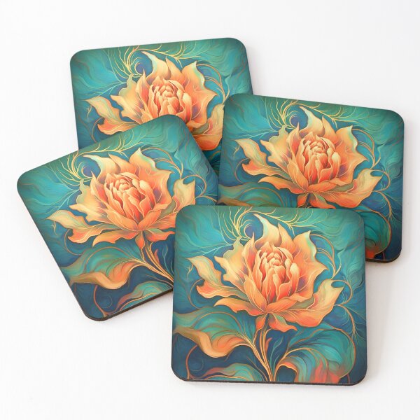 Item preview, Orange Dahlia Painting designed and sold by MargaretWiktor.