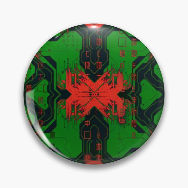 Item preview, Green future cyber kanji designed and sold by ColderDesignLab.