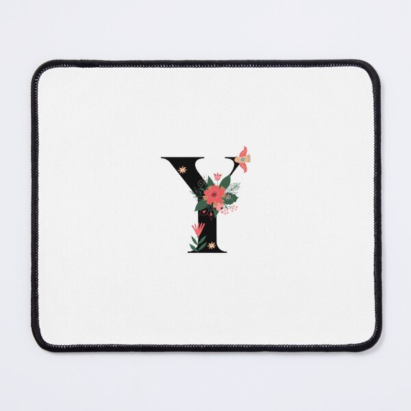 Item preview, Monogram Y, Letter Y, Initial Y, Alphabet Design Illustration, Floral Y Sticker, Colourful monogram, Botanical monogram Y sticker designed and sold by Work life.