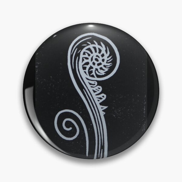 Item preview, Fiddlehead Fern (B&W Print) designed and sold by OdysseanPress.