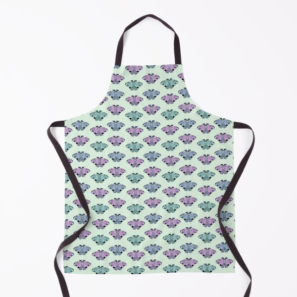 Item preview, Mint Purple Moths designed and sold by KBurnsArt.