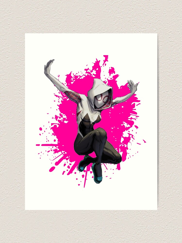 Spider Gwen Art Print for Sale by tee-ss