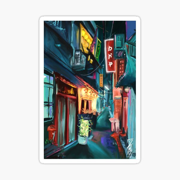 Streets of Tokyo Sticker