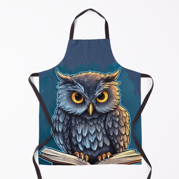 Item preview, Owl Reading A Book designed and sold by EVA4designs.