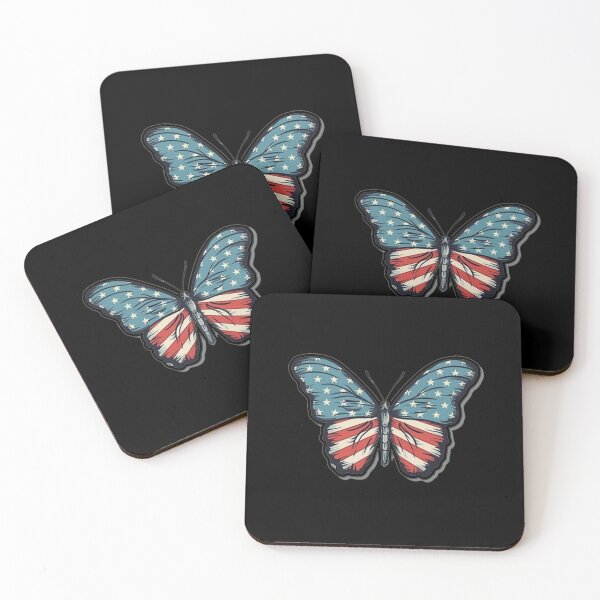 Item preview, Butterfly 4th of July designed and sold by FuelForTheSoul.