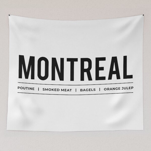 Item preview, Montreal foodie inspired designed and sold by littlefoxstudio.