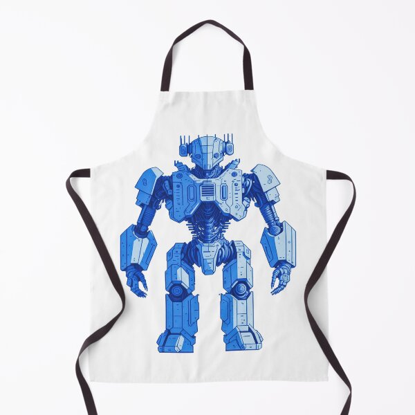 Item preview, Blue Symphony - Futuristic Robotic Wonder. designed and sold by drawbey.
