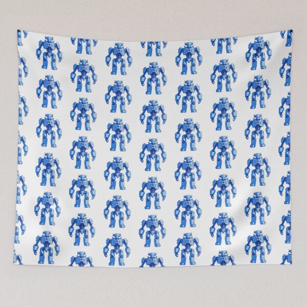 Item preview, Blue Symphony - Futuristic Robotic Wonder. designed and sold by drawbey.