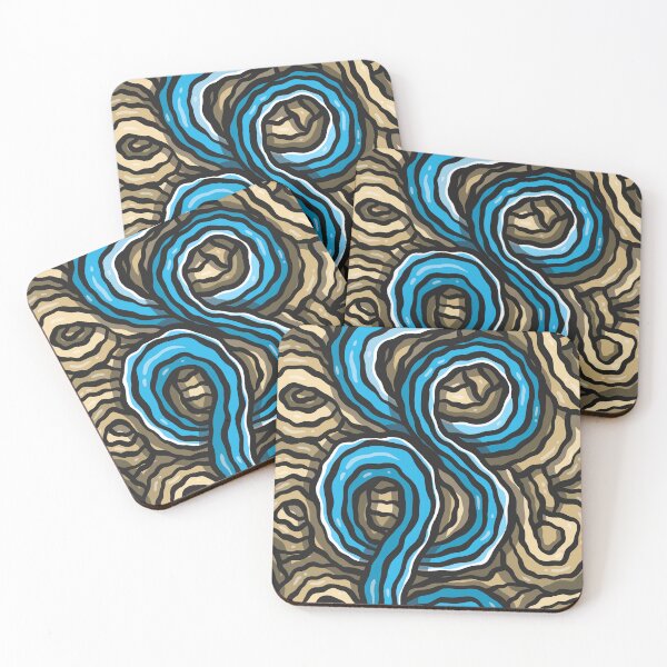 Item preview, Blue loops designed and sold by The Lines.