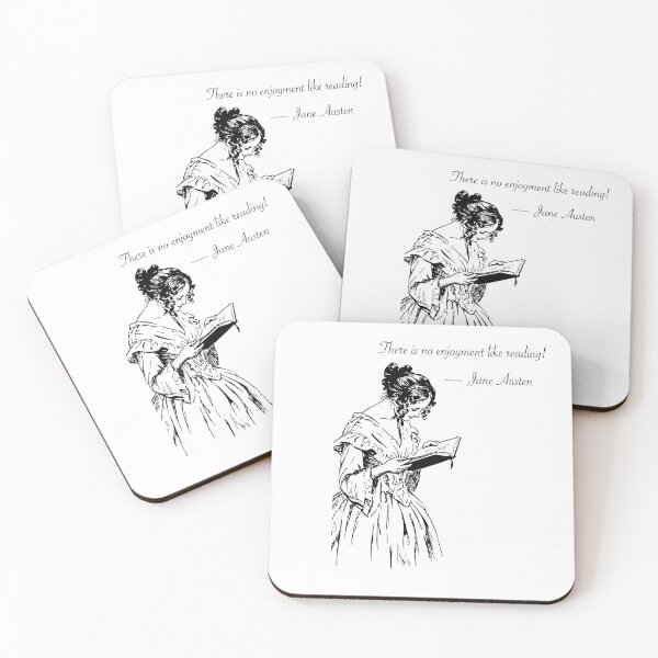 Item preview, Jane Austen Quote designed and sold by LaRose-LeBeau.
