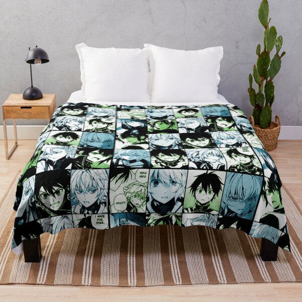 Item preview, Mikaela x Yuichiro- owari no seraph manga collage color version designed and sold by ANGELLINX3.