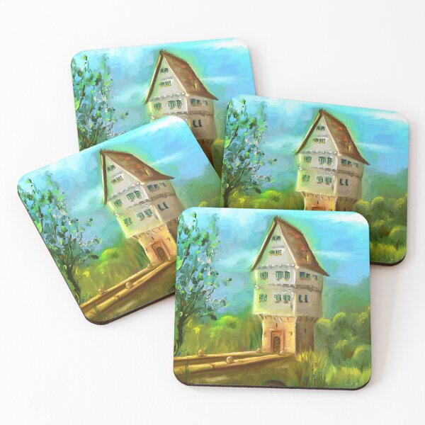 Item preview, Topplerschlösschen in Rothenburg ob der Tauber designed and sold by ZabaArt.