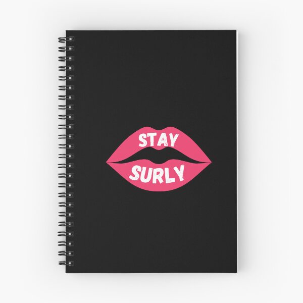 Item preview, Stay Surly, with women's lips designed and sold by CheekyGrace.